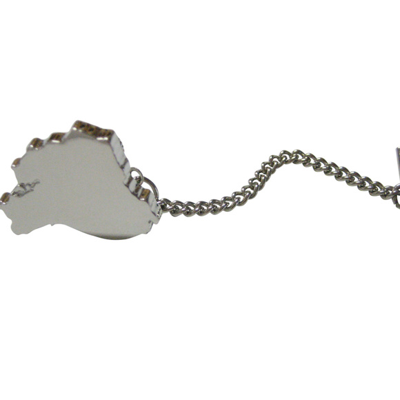 Ecuador Map Shape Tie Tack - Picture 1 of 2